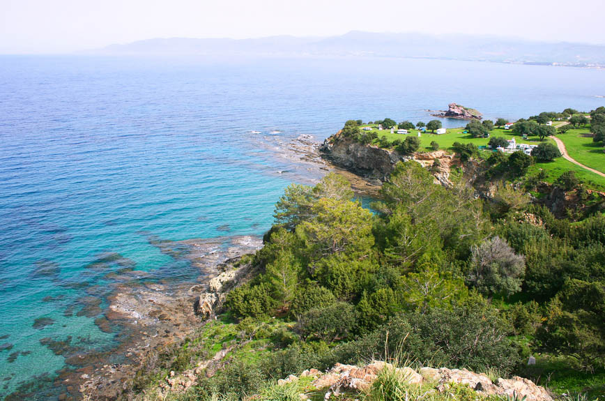 Poloostrov Akamas-nejzápadnější cíp ostrova Kypr