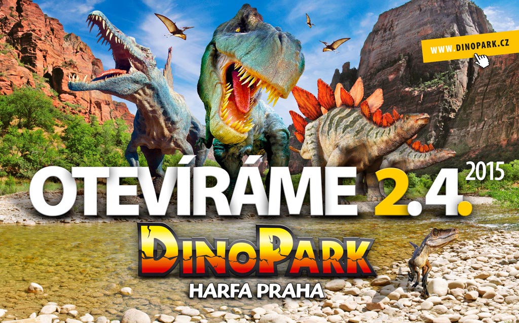 DinoPark v Galerii Harfa v pražských Vysočanech &#8230;