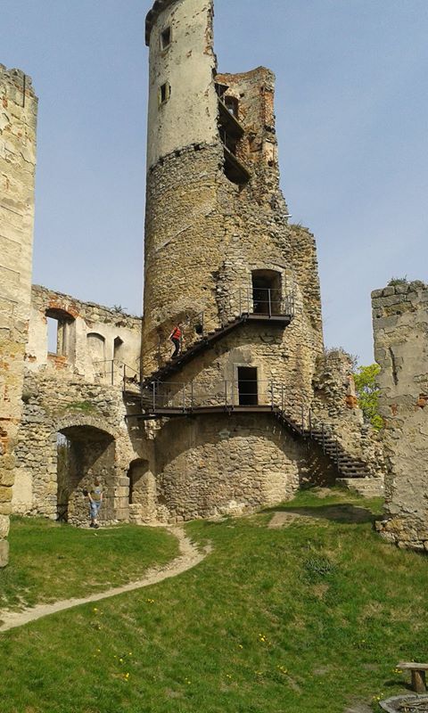 Zřícenina hradu Zvířetice u Mladé Boleslavi
