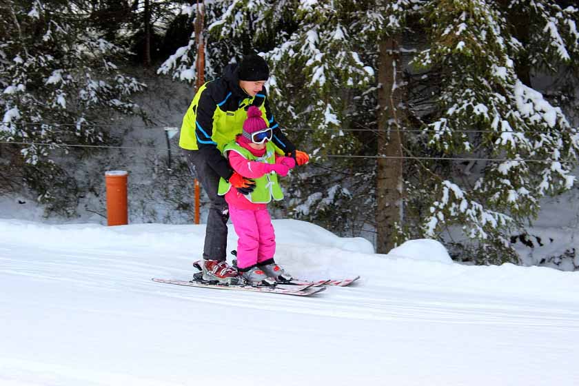 Jak učit děti lyžovat správně?