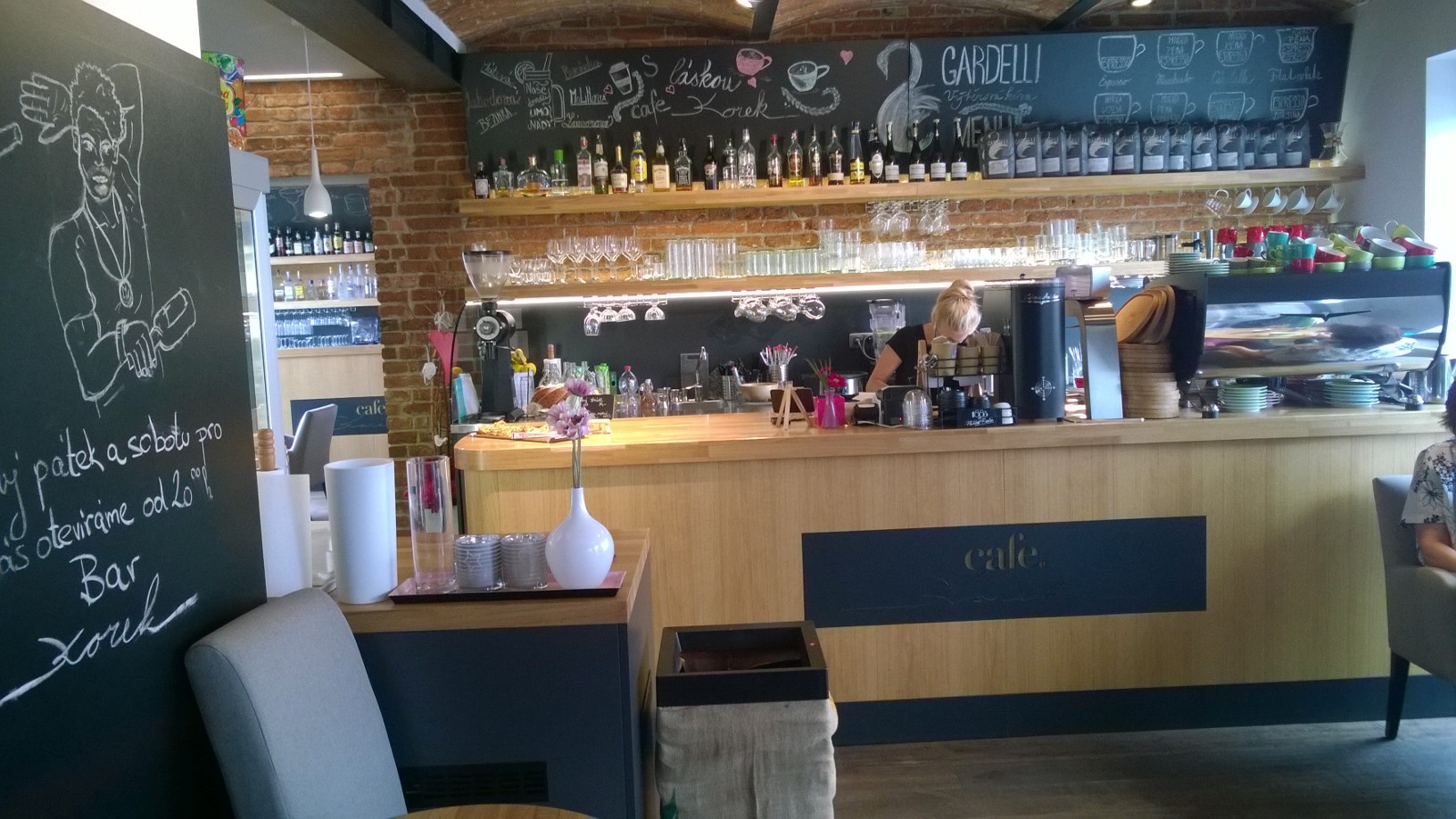 Cafe Korek v Klášterci nad Ohří